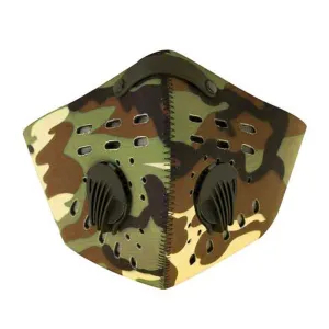 Fitness Mask Anti Pollution - Green Camo