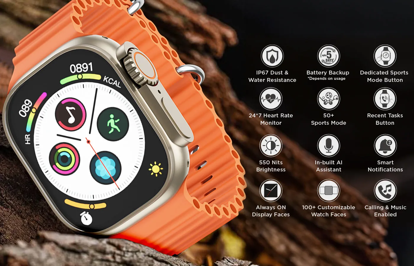 FitRist Icon 2E Smart Watch