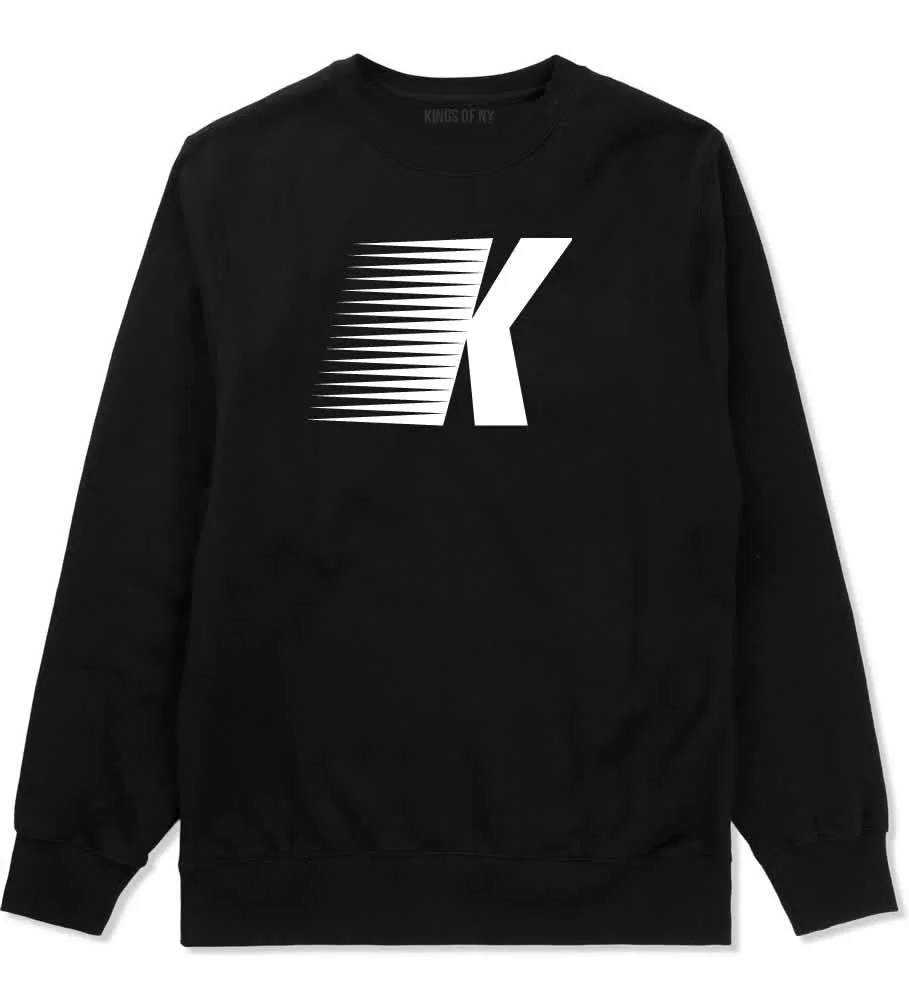 Flash K Running Fitness Style Crewneck Sweatshirt