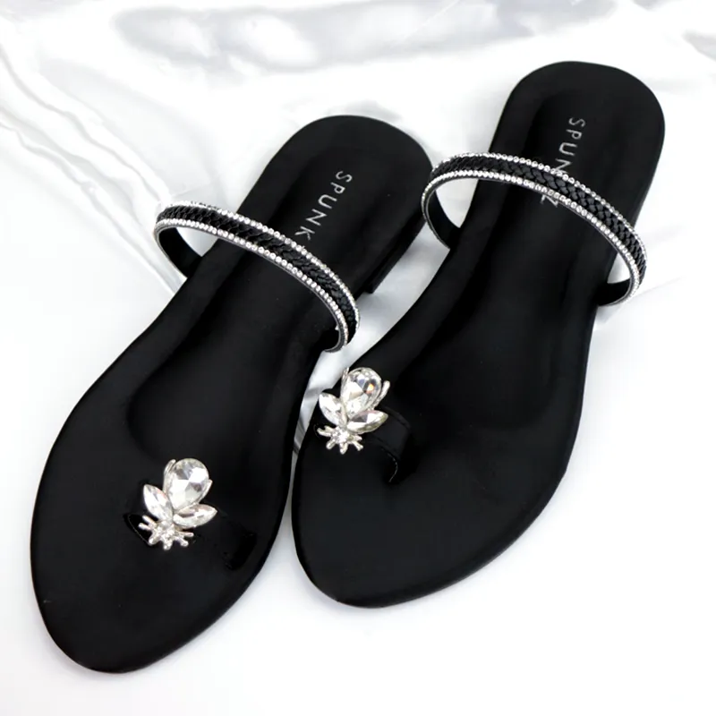 Flats Bee Open Toe Embellishment Kolhapuri Style Sandal