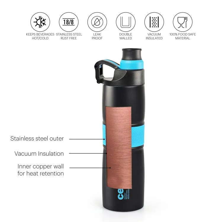 Force Flask, Vacusteel Water Bottle, 500ml