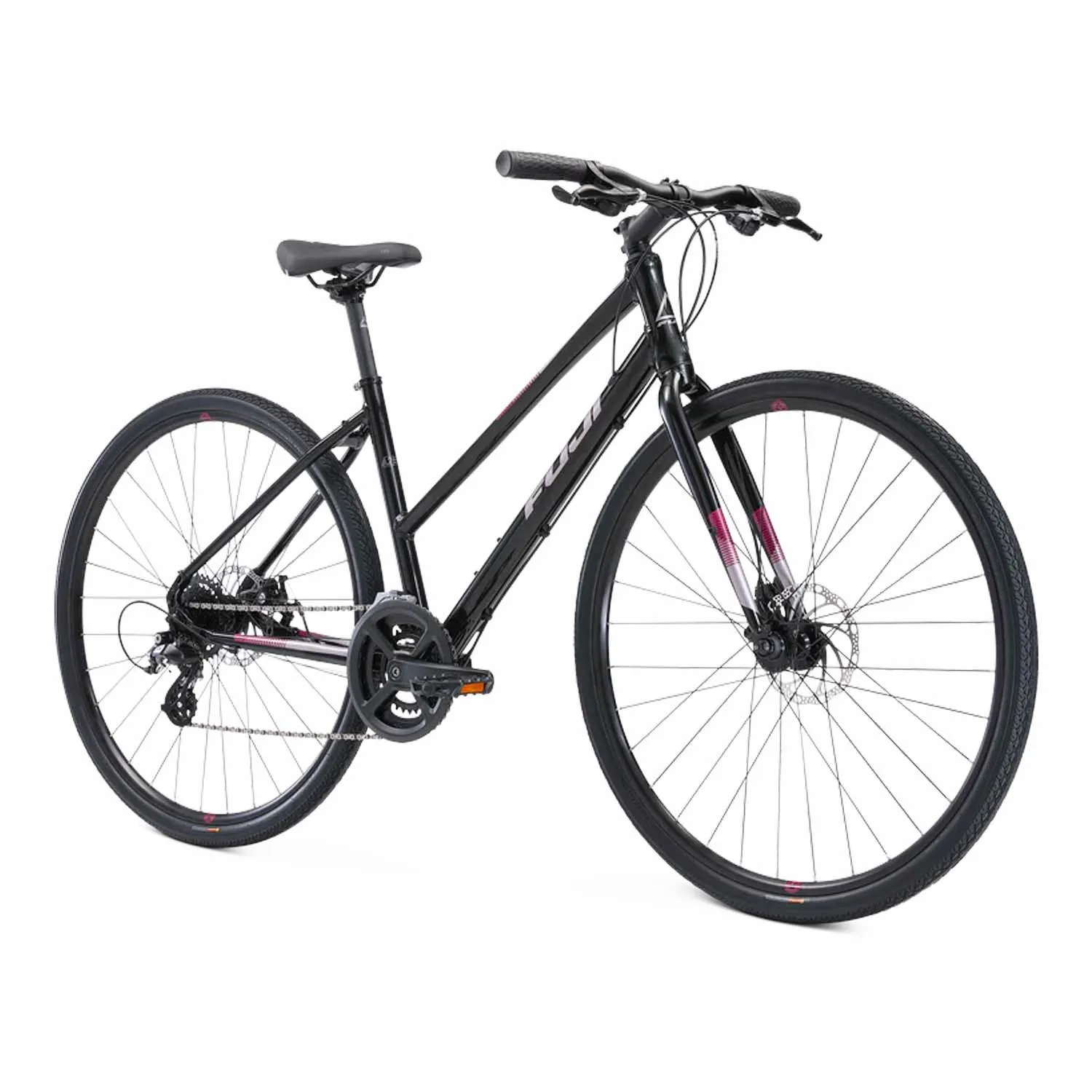 Fuji Absolute 1.9 ST, 2021, Shimano Altus, Disc, Satin Black