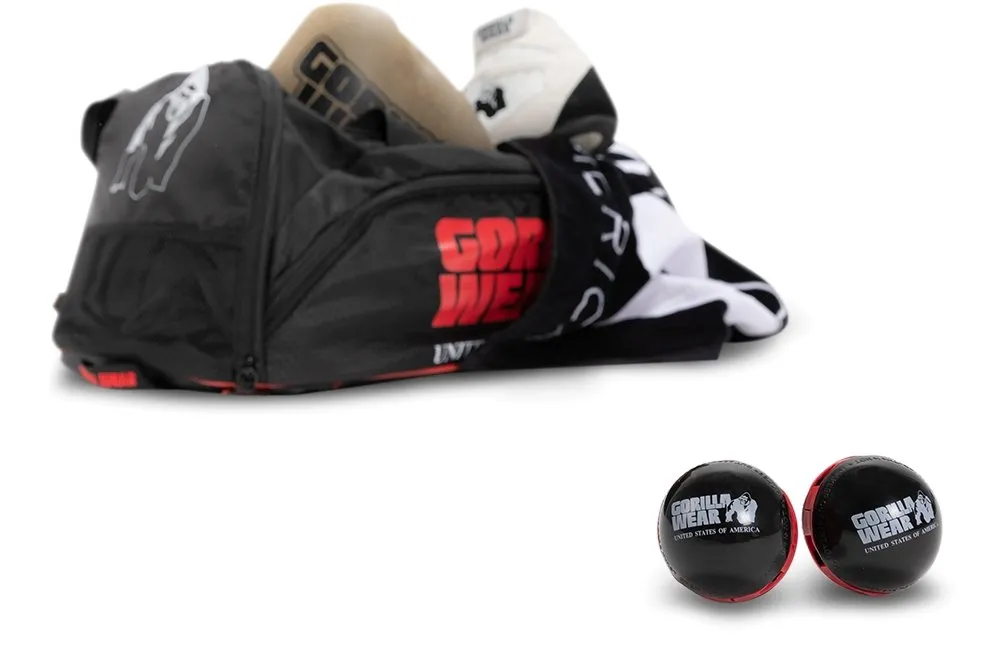 Gorilla Wear Multifunctional Deoderizer Balls - Black/Red