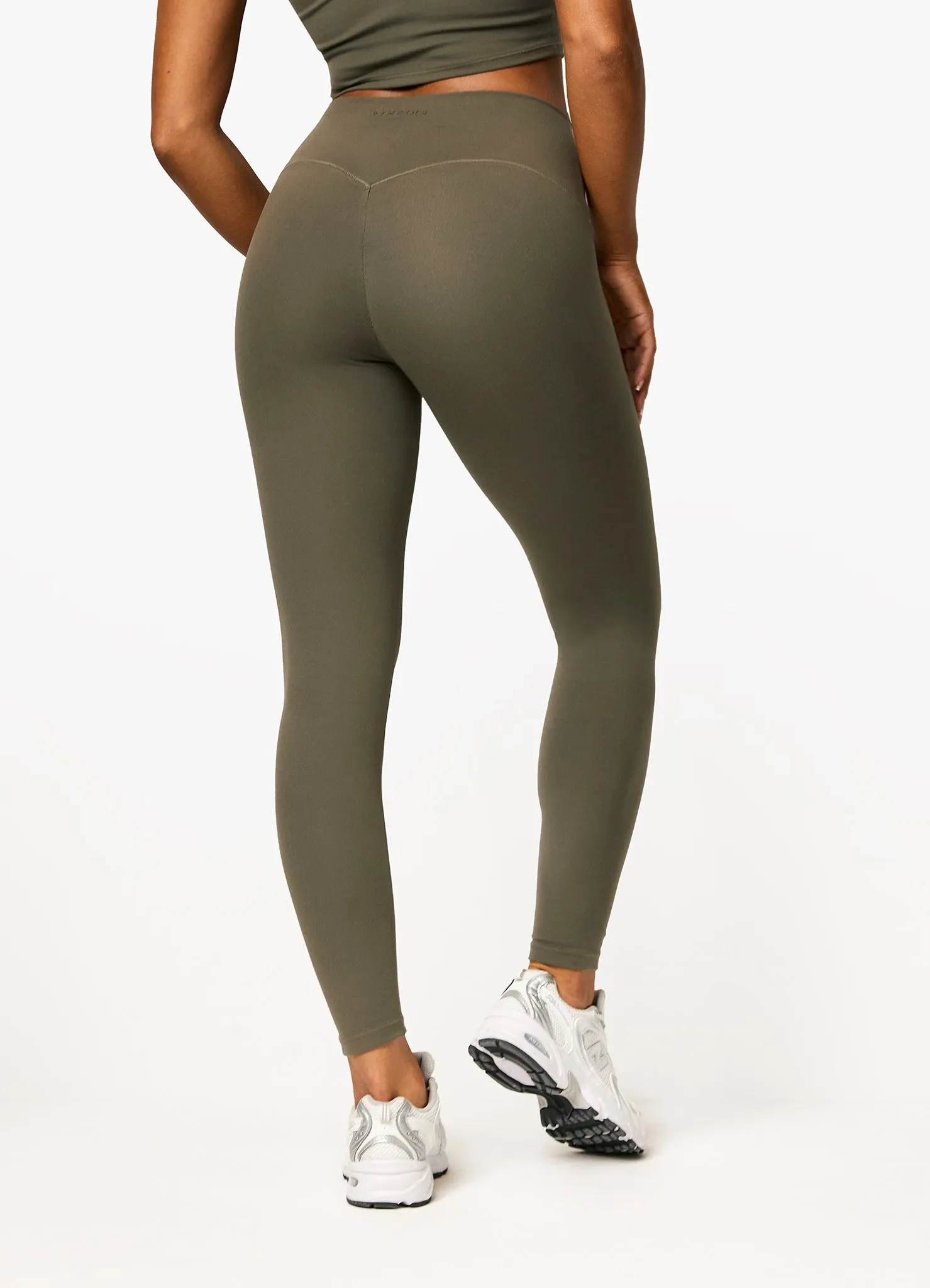 Gym King Peach Luxe Legging - Olive Luxe