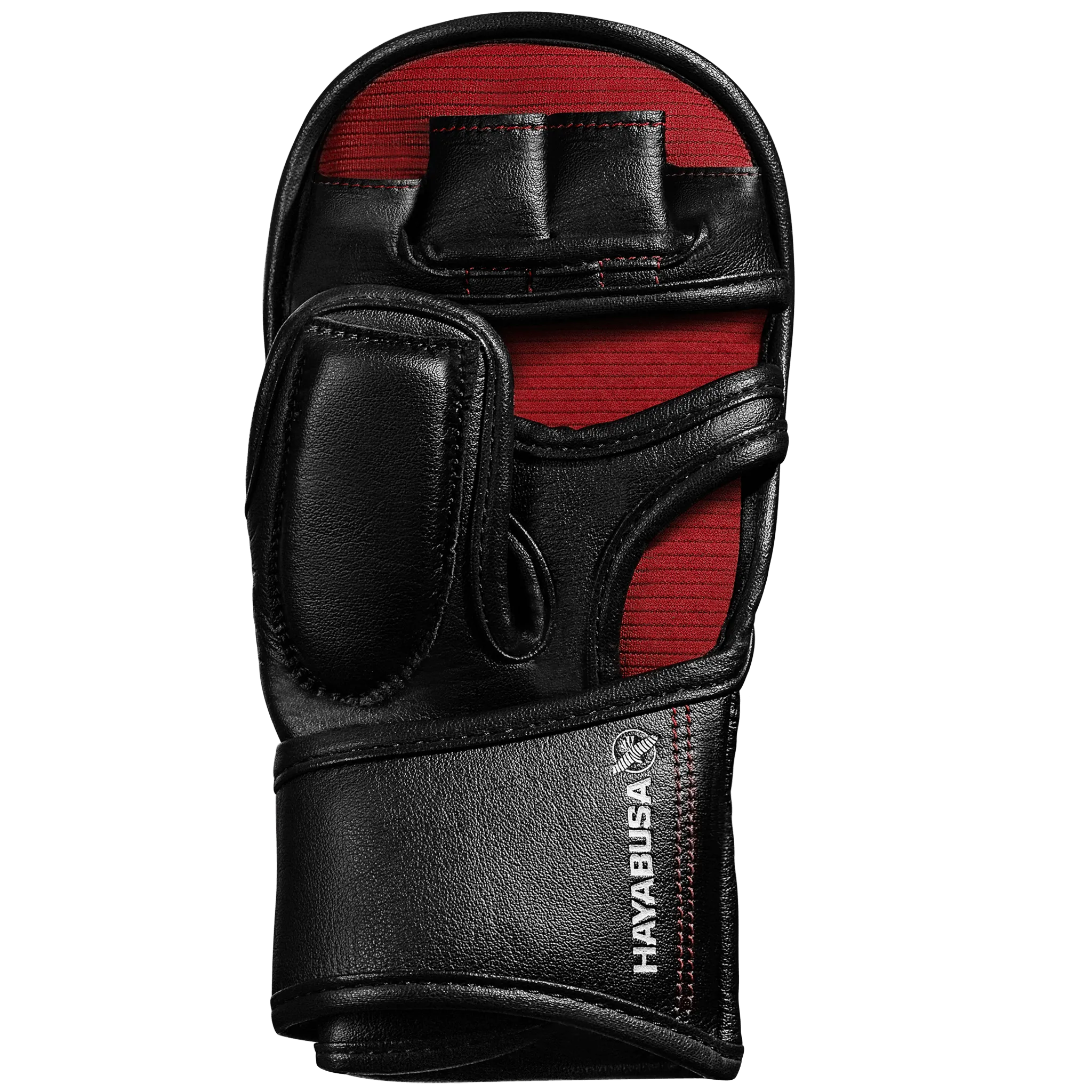 HAYABUSA T3 7oz HYBRID GLOVES - BLACK/RED