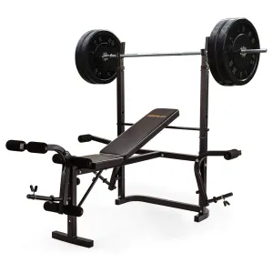 Heavy-Duty Multi-Station Weight Bench for Home Gym with Adjustable Incline - Proflex