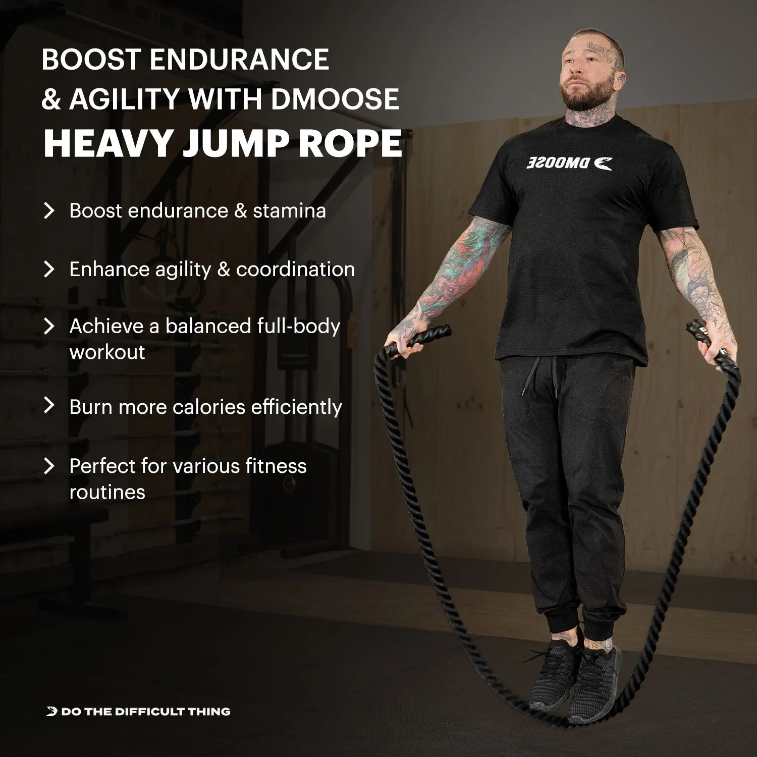 Heavy Jump Rope For Strength & Endurance