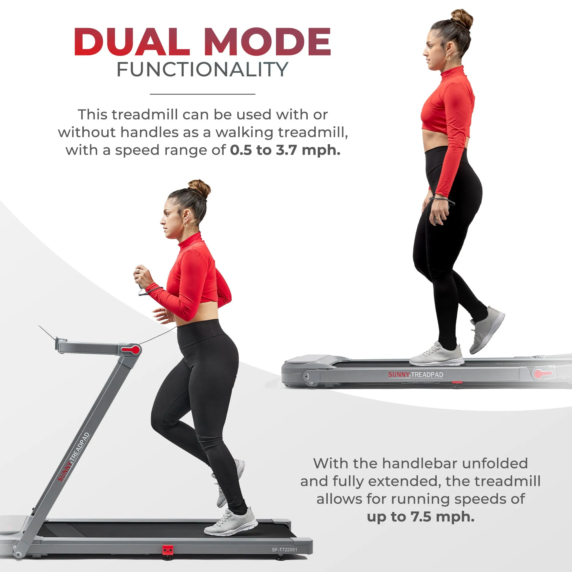 Helius Lite Smart Brushless Motor Treadpad® Treadmill