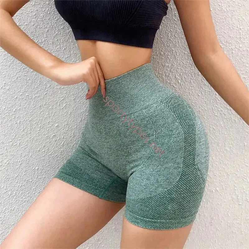 High Waist Fitness Shorts