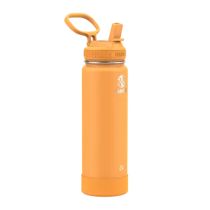 Honeycomb Actives Water Bottle With Straw Lid