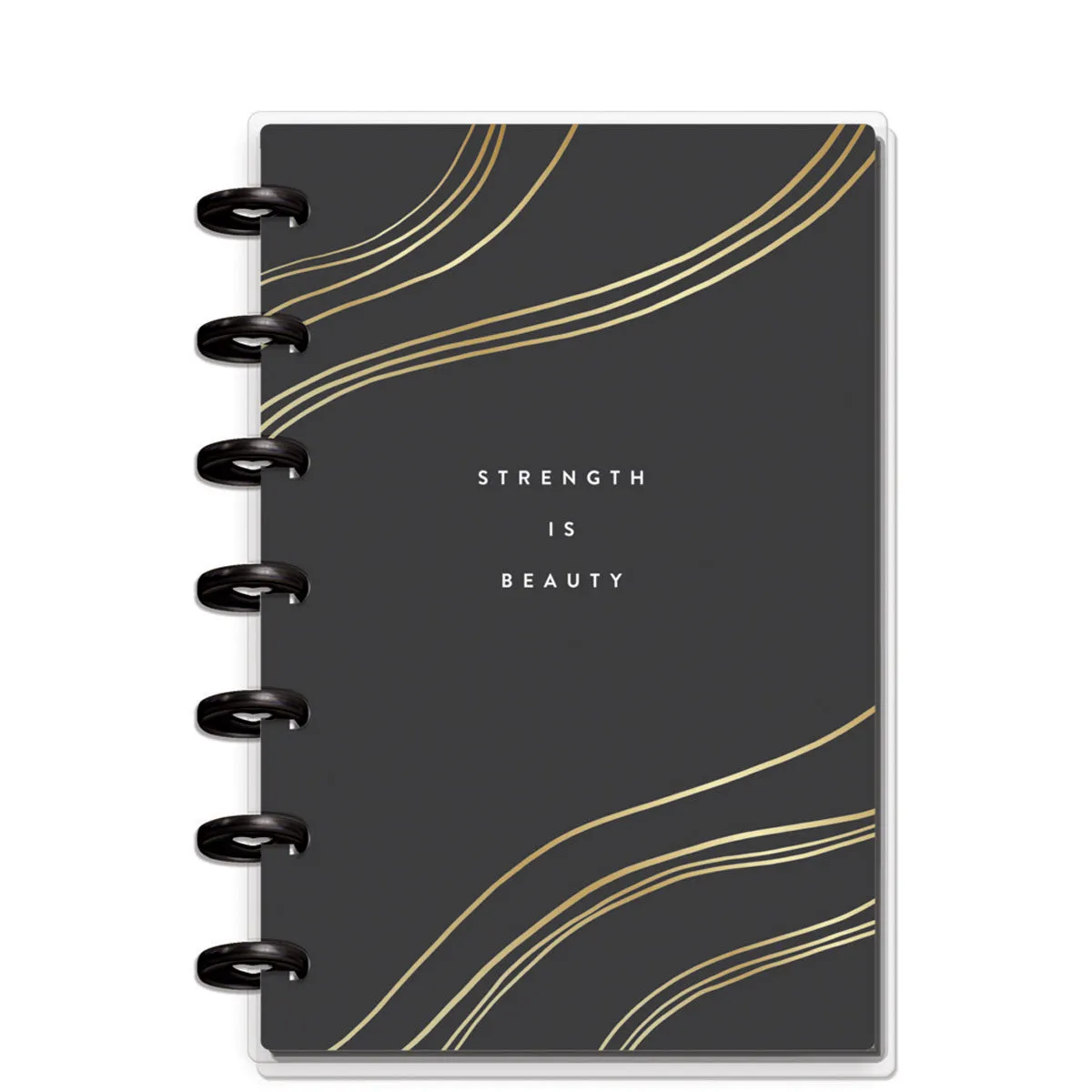 *IMPERFECT* Happy Planner Modern Impression Fitness Mini Notebook - Dot Grid