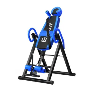 Inversion Table Gravity Stretcher Inverter Foldable Home Fitness Gym Blue