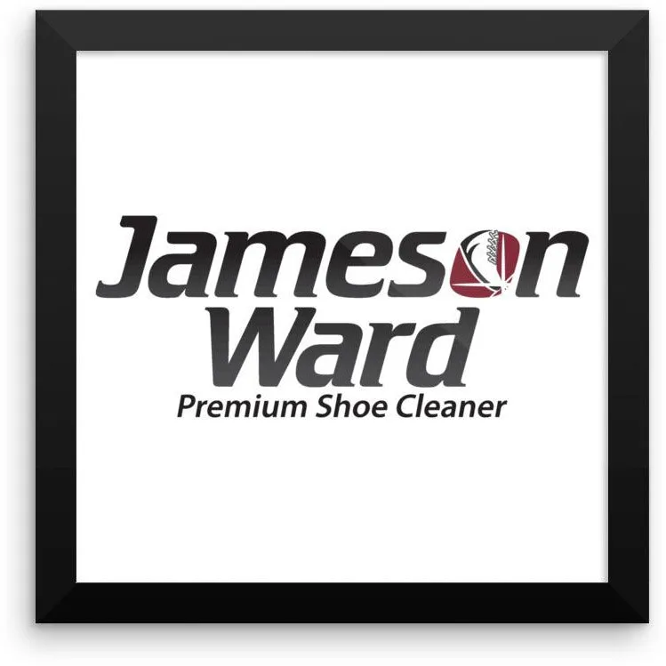 Jameson Ward Premium Shoe Cleaner Framed photo paper poster