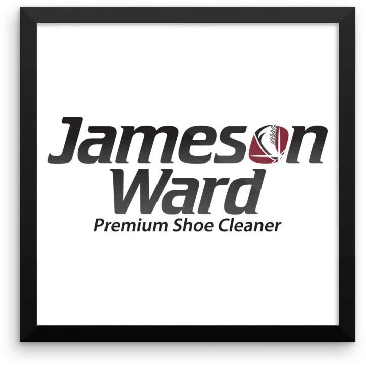 Jameson Ward Premium Shoe Cleaner Framed photo paper poster