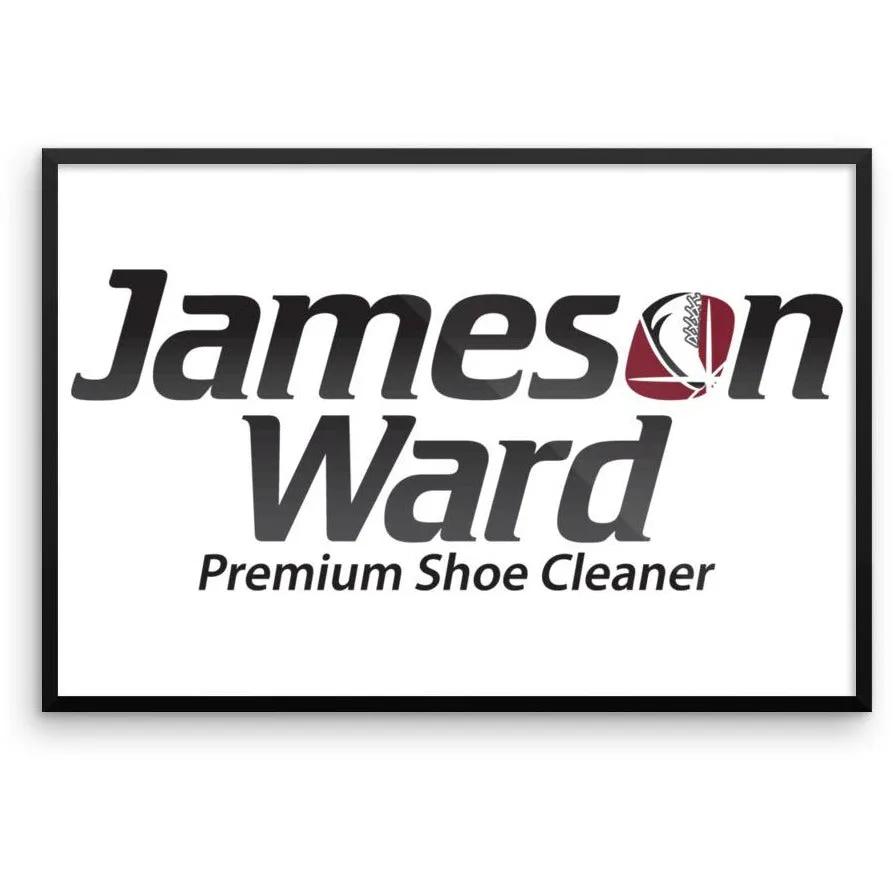 Jameson Ward Premium Shoe Cleaner Framed photo paper poster