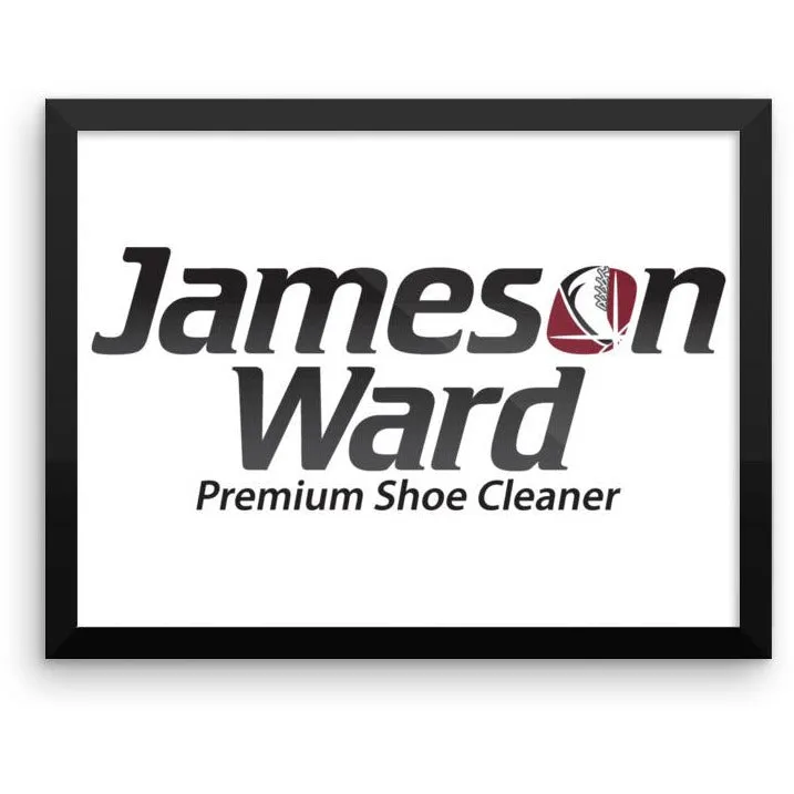 Jameson Ward Premium Shoe Cleaner Framed photo paper poster