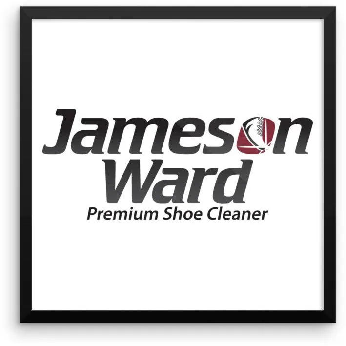 Jameson Ward Premium Shoe Cleaner Framed photo paper poster