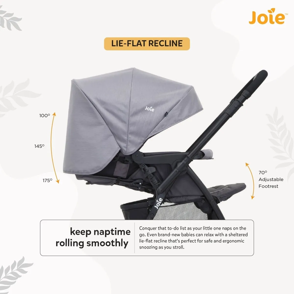 Joie Mirus Stroller Dark Pewter