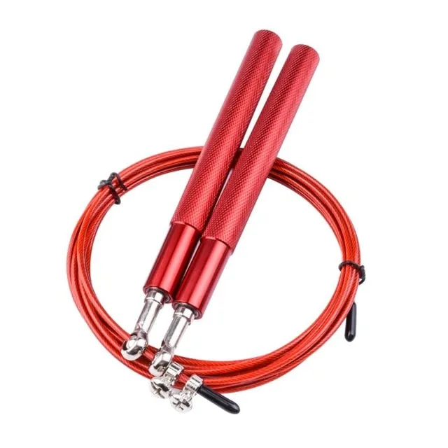 Jumping Rope Crossfit Workout Equipment Steel Wire Home Gym Exercise