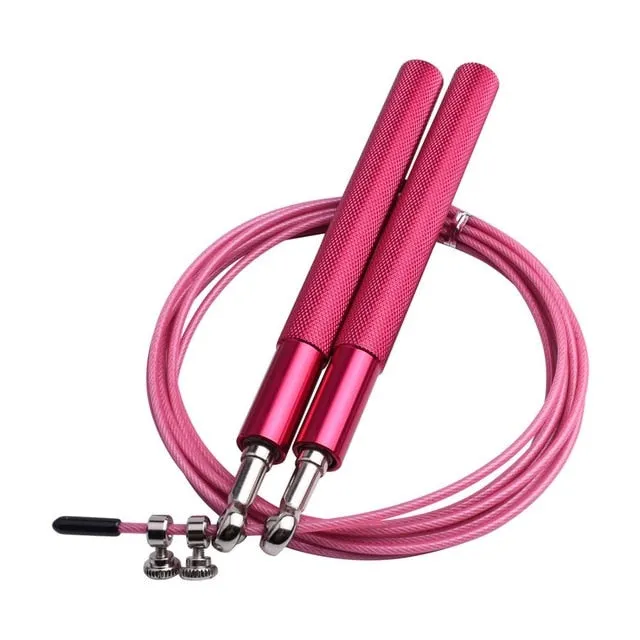 Jumping Rope Crossfit Workout Equipment Steel Wire Home Gym Exercise