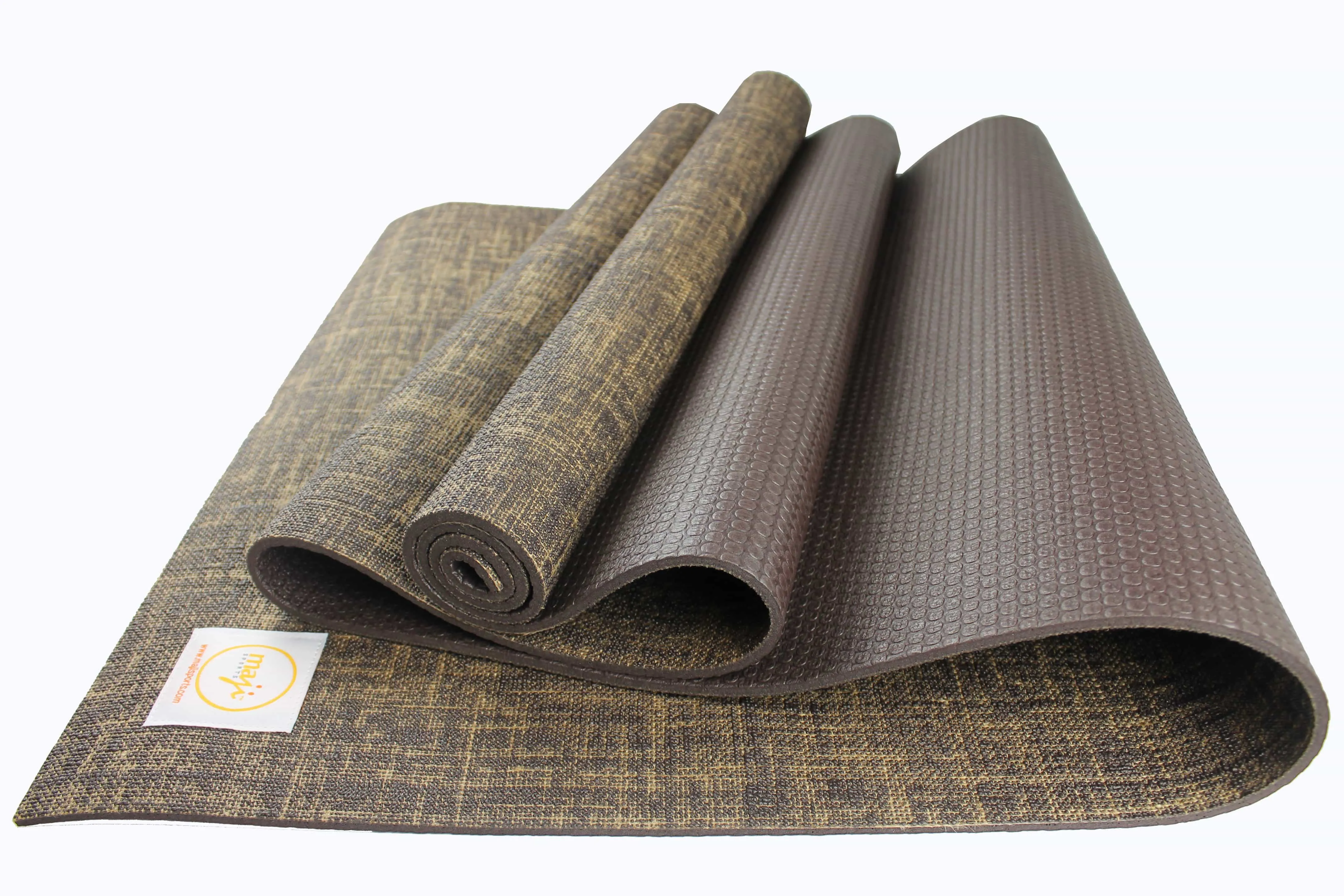 Jute Premium ECO Fitness, pilates, Yoga Mat   Fitness Bundle