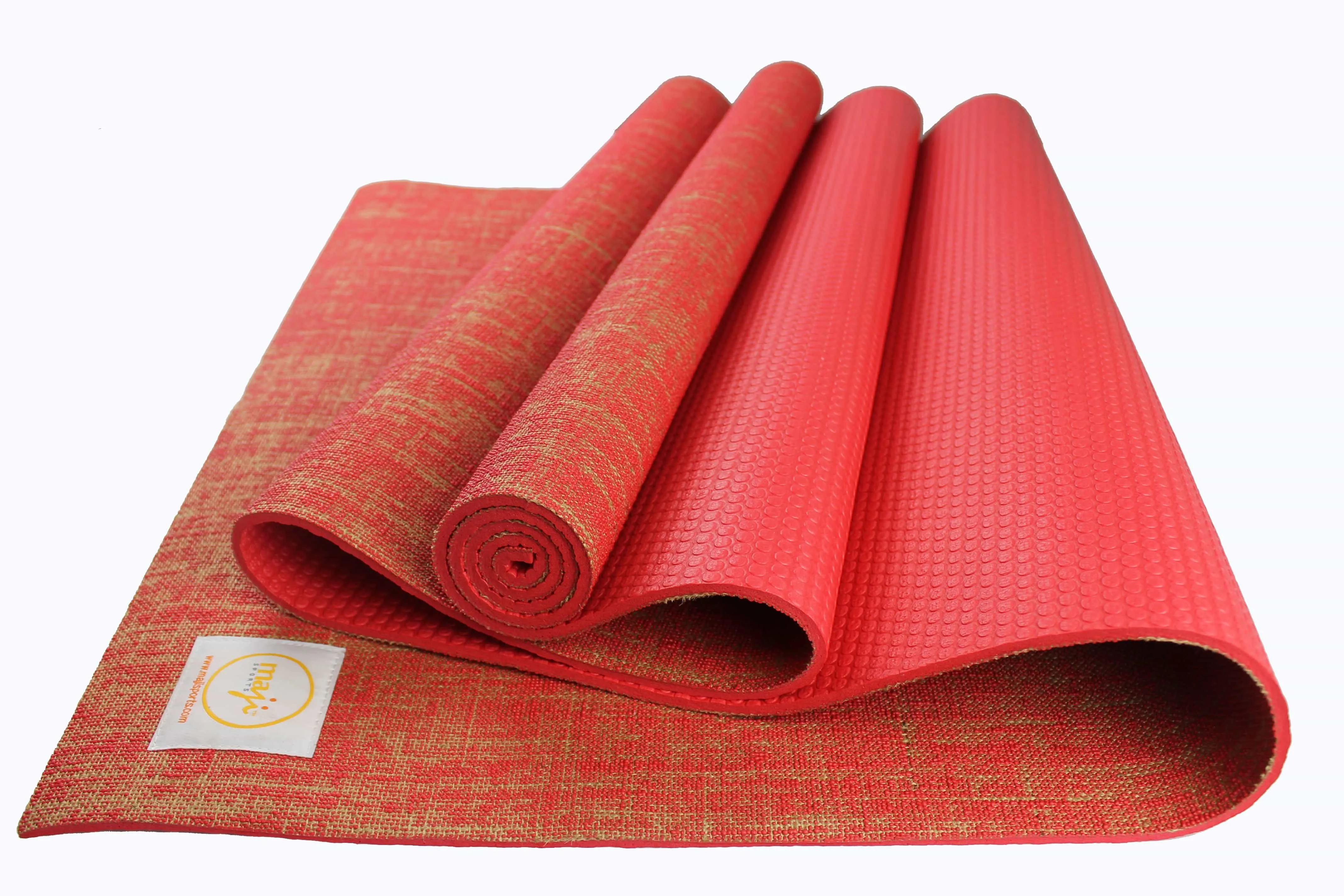 Jute Premium ECO Fitness, pilates, Yoga Mat   Fitness Bundle