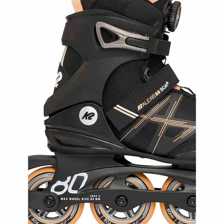 🔥K2 Alexis 80 Boa Women Skates