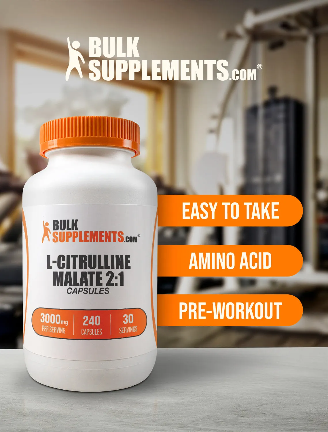 L-Citrulline DL-Malate 2:1 Capsules