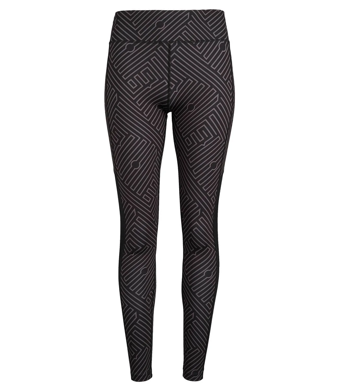 Laura Leggings-Black/Anthracite Print