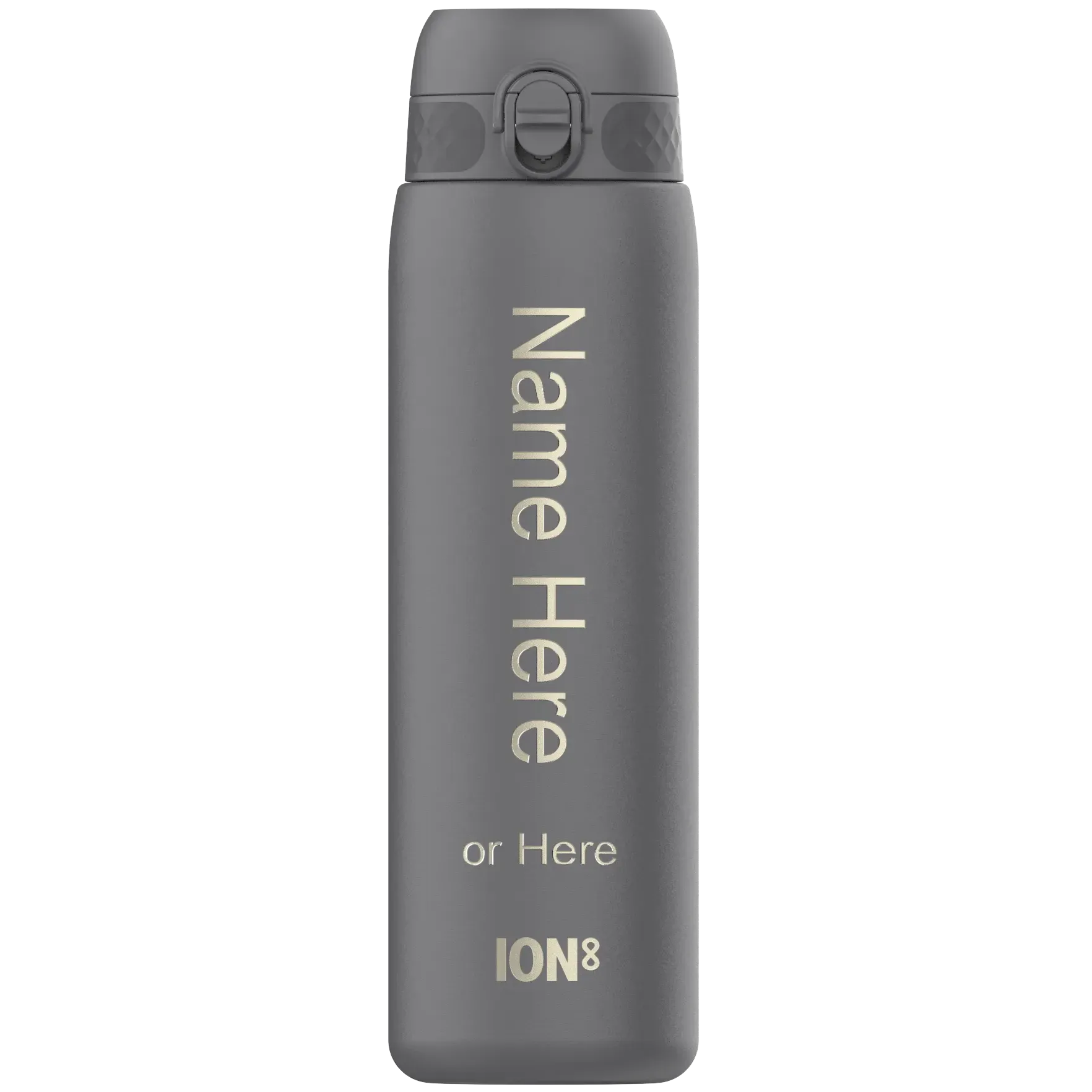 Leak Proof 1 Litre Water Bottle, Personalised, Stainless Steel, 1L