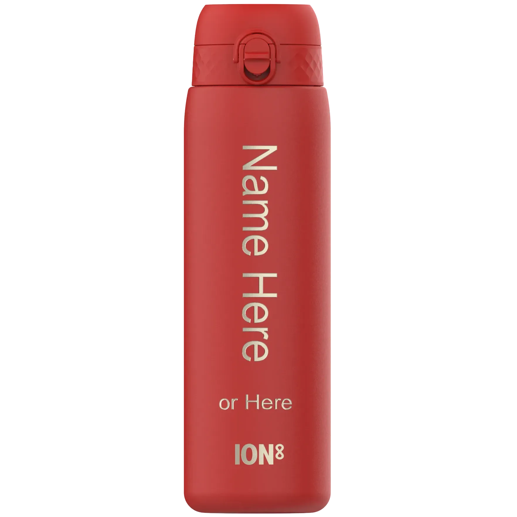 Leak Proof 1 Litre Water Bottle, Personalised, Stainless Steel, 1L