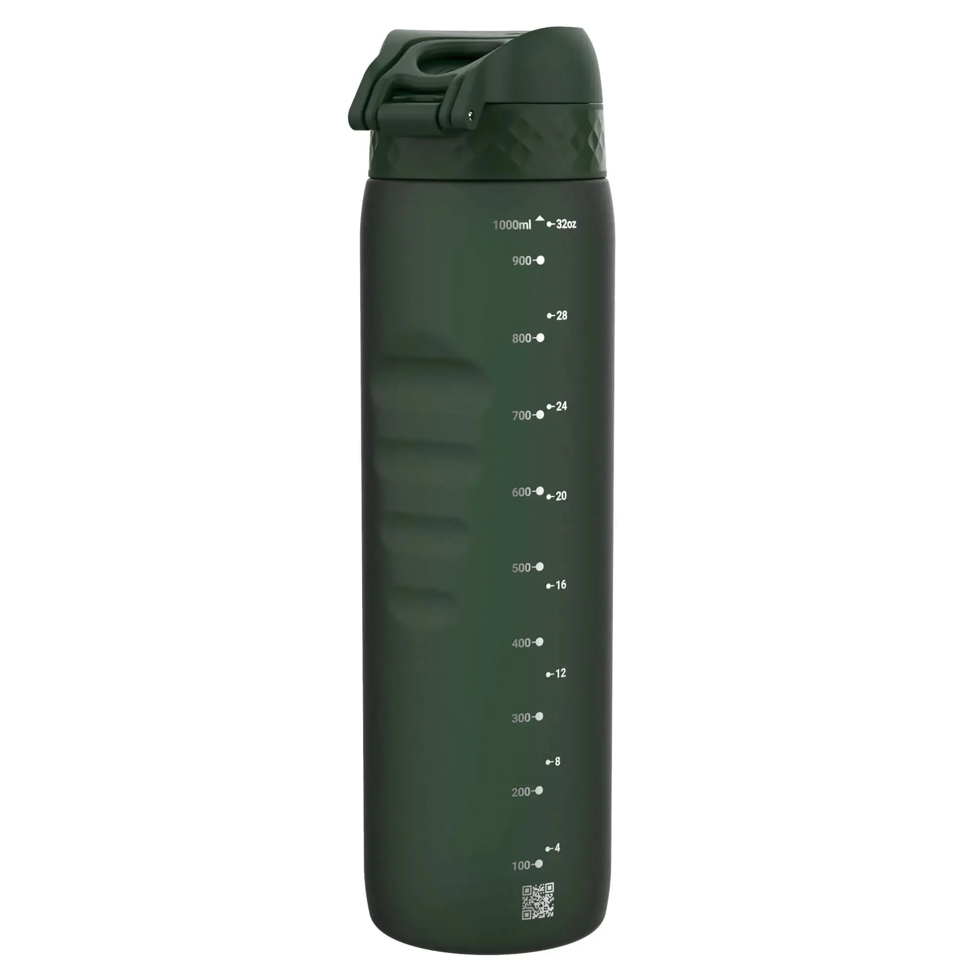 Leak Proof 1 litre Water Bottle, Recyclon, Dark Green