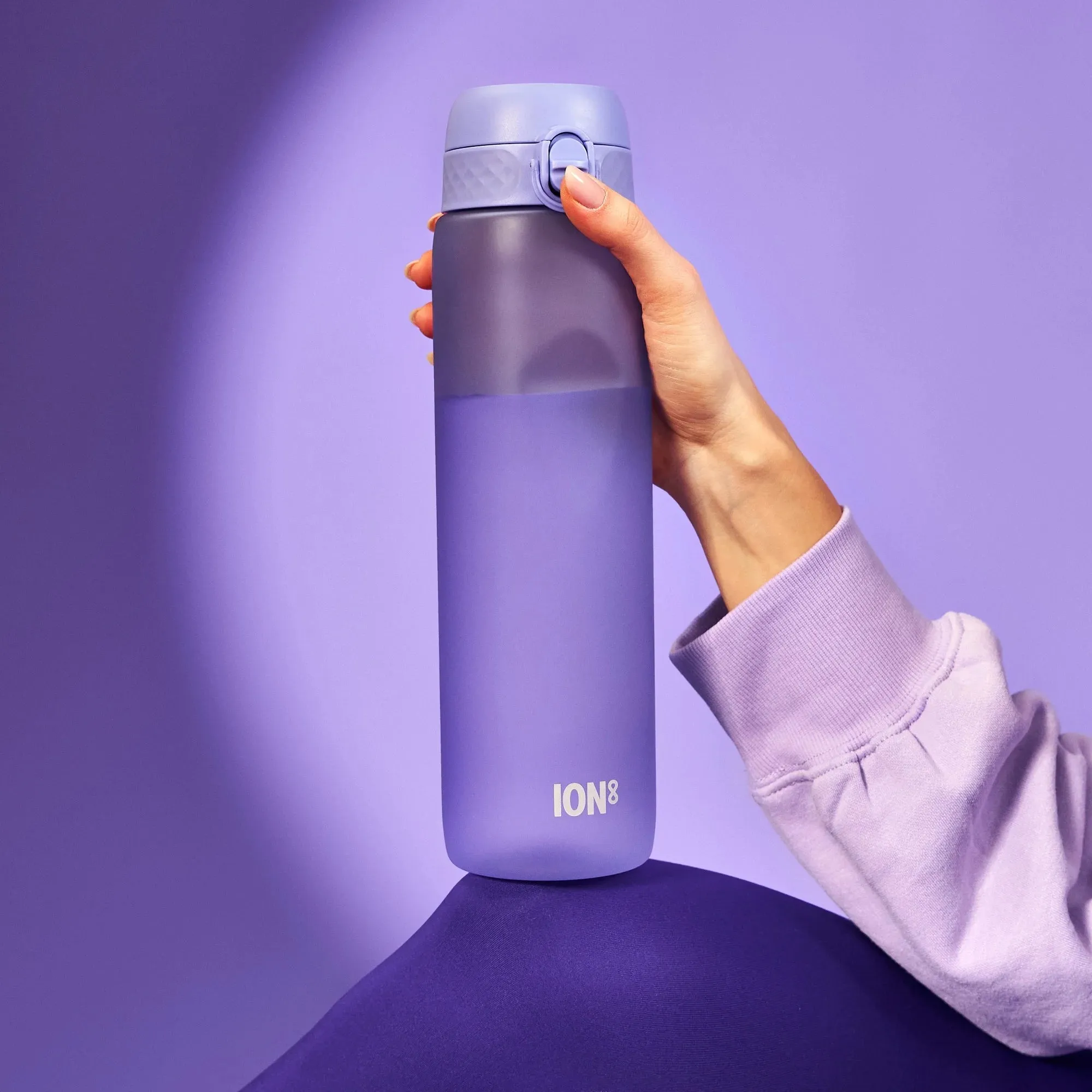 Leak Proof 1 litre Water Bottle, Recyclon, Light Purple