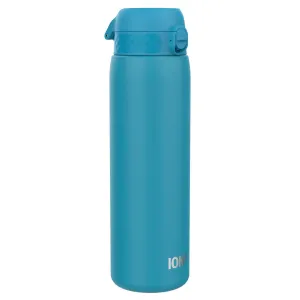 Leak Proof 1 Litre Water Bottle, Stainless Steel, Blue, 1L