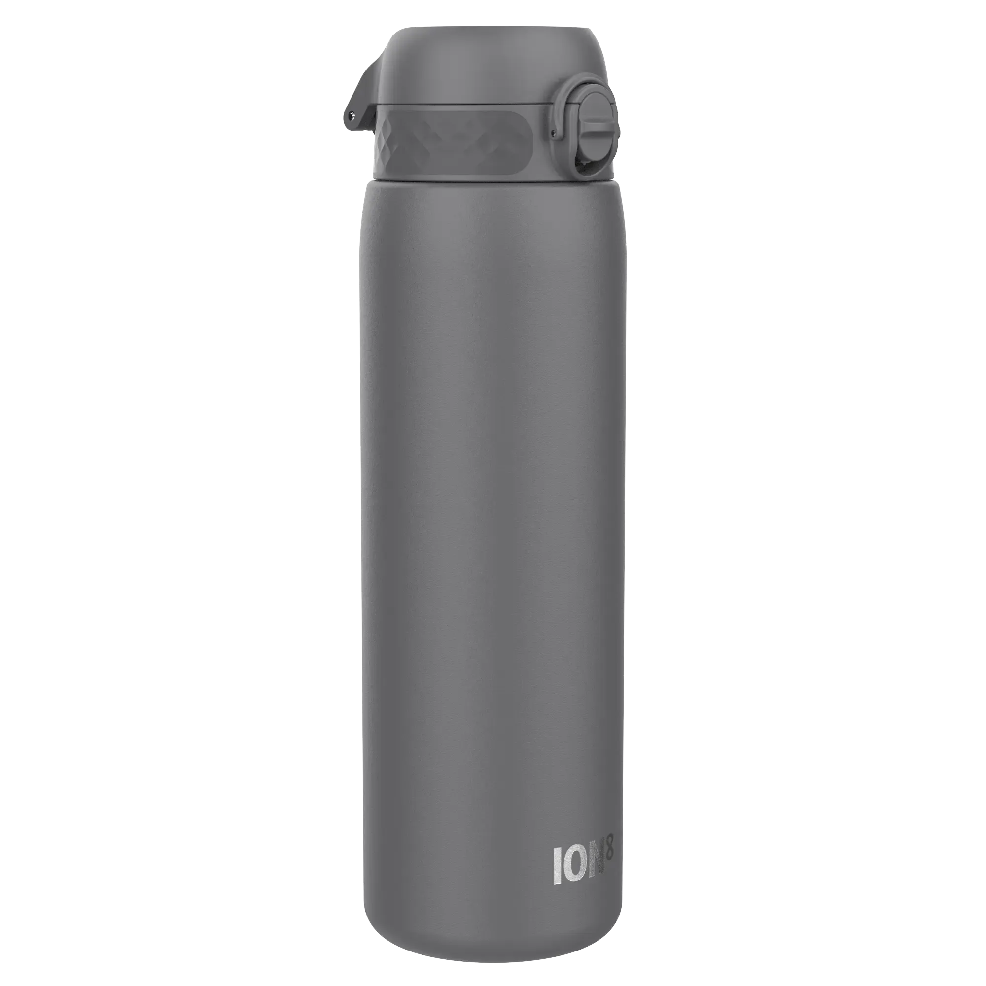 Leak Proof 1 Litre Water Bottle, Stainless Steel, Grey, 1L