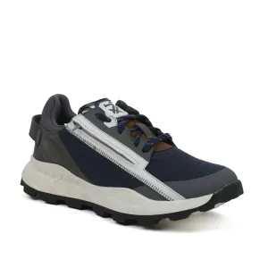 Leap7x Casual Navy Blue Lacing Shoes For Men ANGUS By Liberty