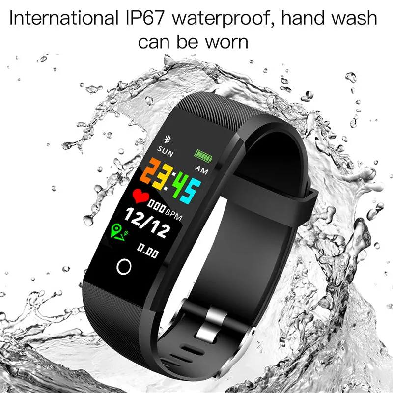 LIGE 2019 Smart Fitness Watch with Heart Rate Monitor, Pedometer, Call & Message Notifications & More