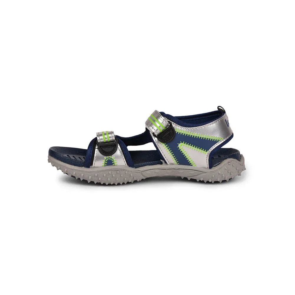 Lucy & Luke (Navy Blue) Casual Sandal For Kids RICO-15 By Liberty