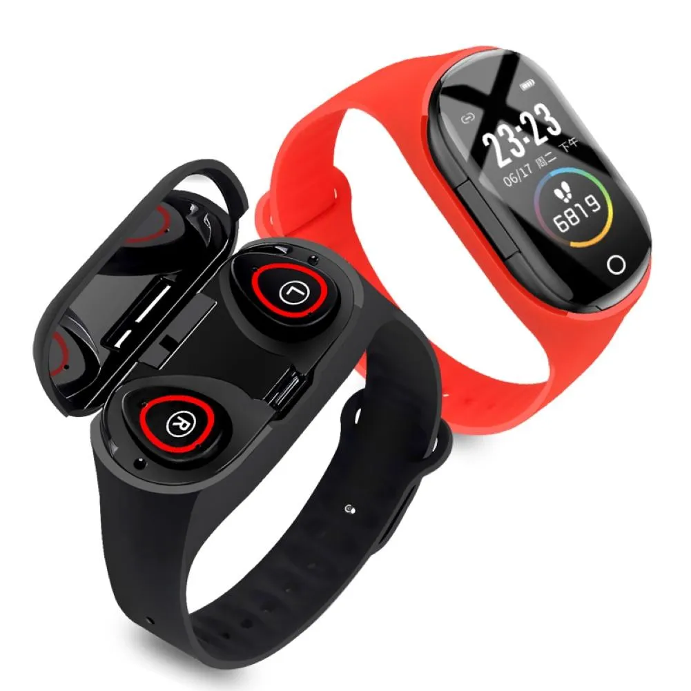 M1PRO UI Smart Watch & Earphones (2 in 1 Bluetooth 5.0 Earbuds & Smart Watch)