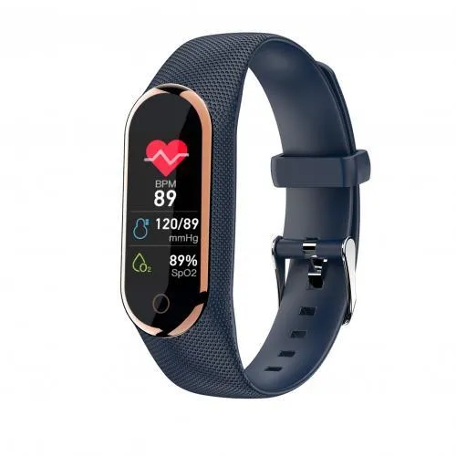 M8 Smart Watch (Fitness Bracelet with Heart Rate, Blood Pressure and Blood Oxygen Monitoring)