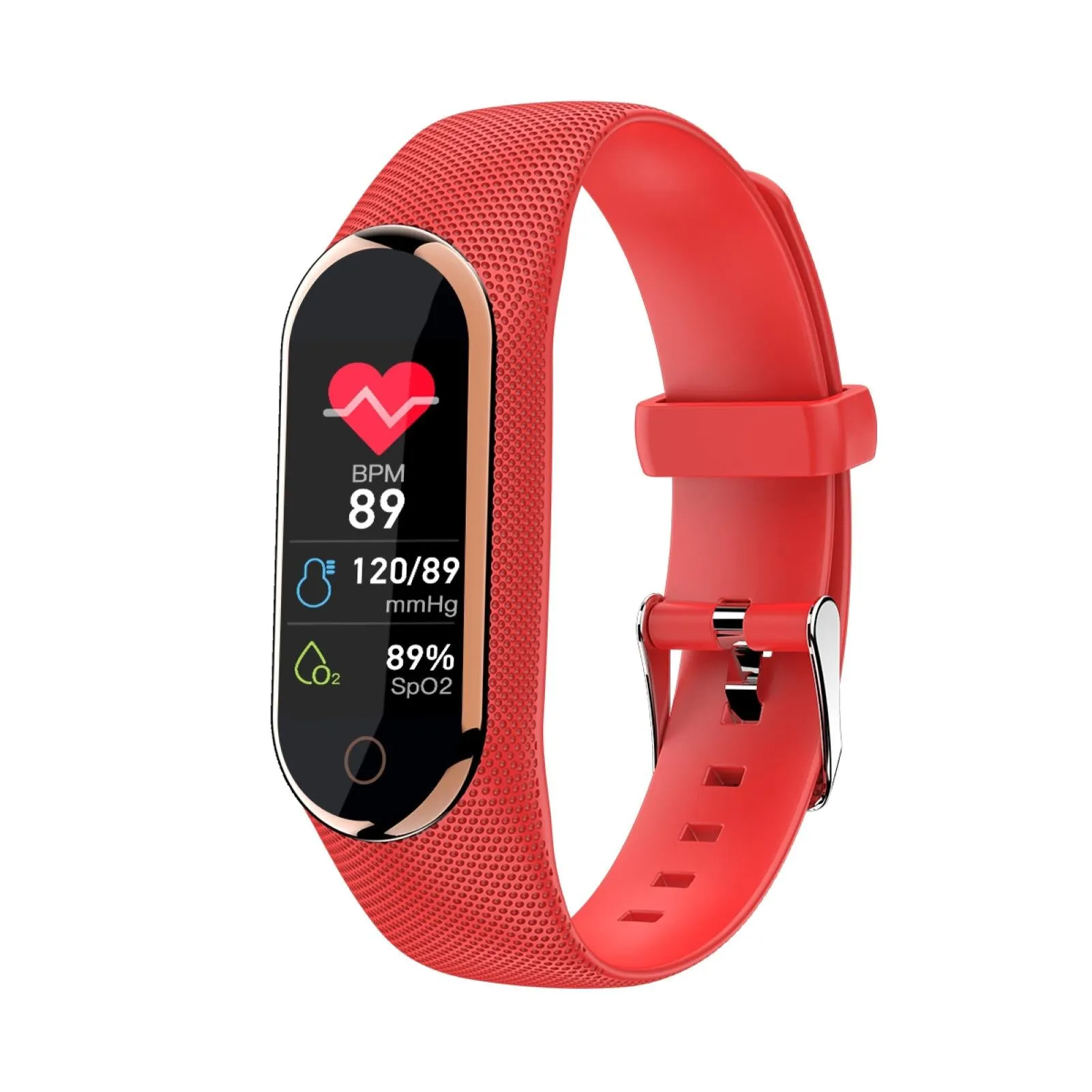 M8 Smart Watch (Fitness Bracelet with Heart Rate, Blood Pressure and Blood Oxygen Monitoring)