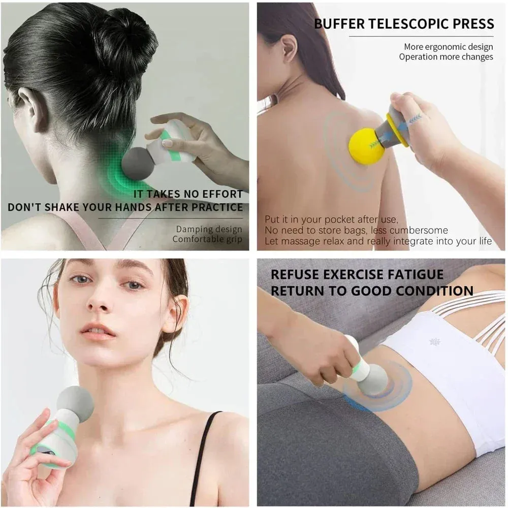 Mini Electric Handheld Massage Gun 6 Speed Vibration