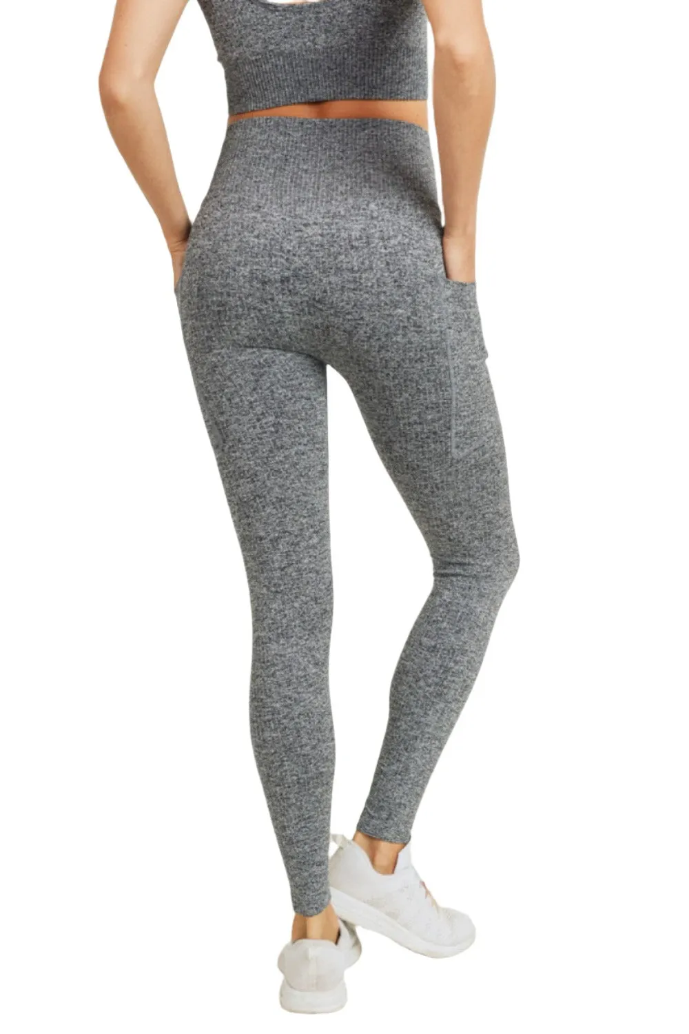 Mono B Seamless Hybrid Pocket Legging APH3042