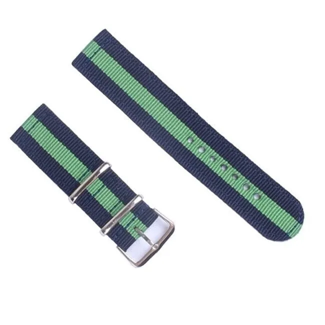 Nato Nylon Watch Straps Compatible with the Suunto 3 & 3 Fitness