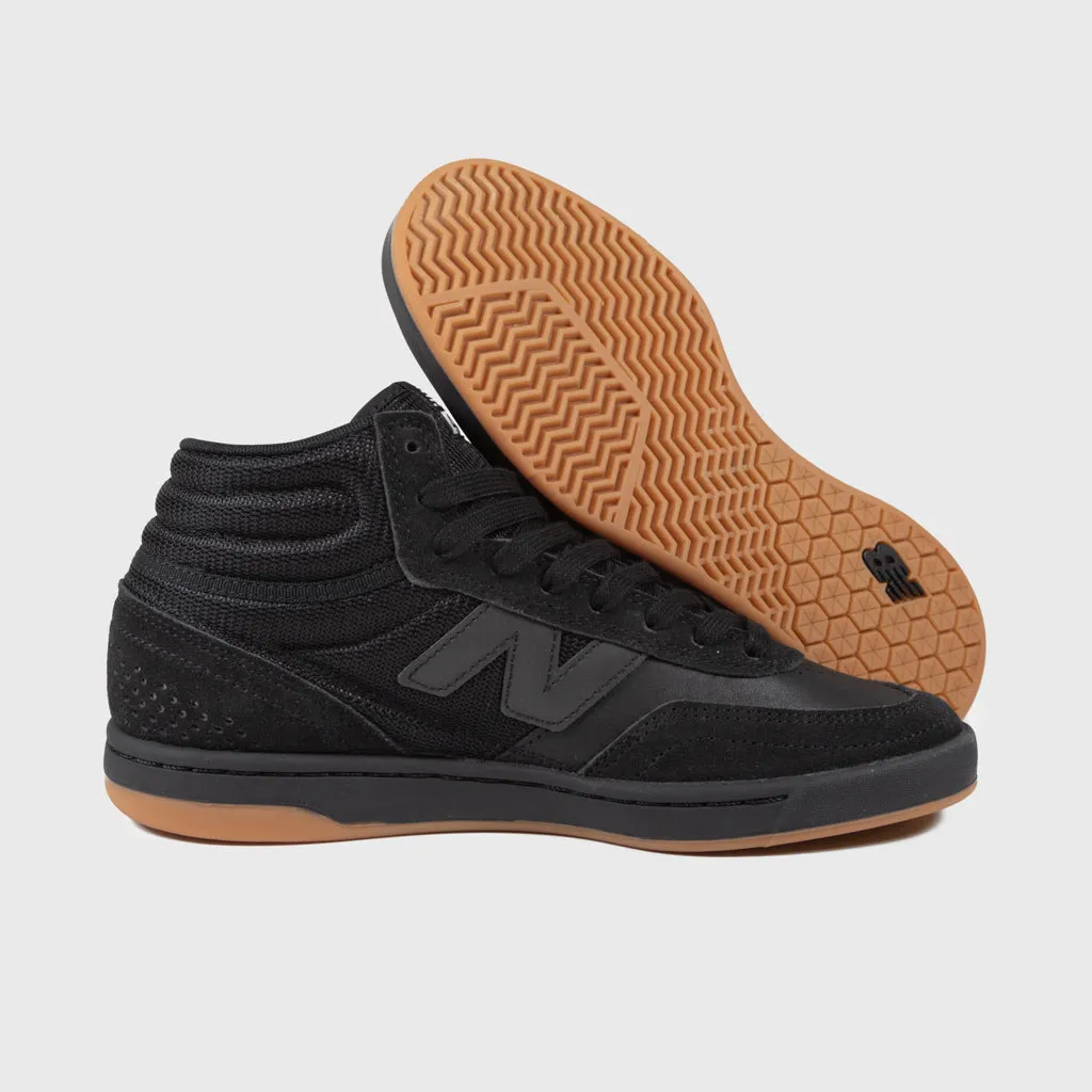 New Balance Numeric - 440 High V2 Shoes - Black / Black