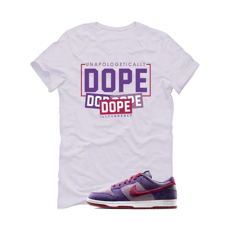 Nike Dunk Low “Plum” | illcurrency White T-Shirt (DOPE)