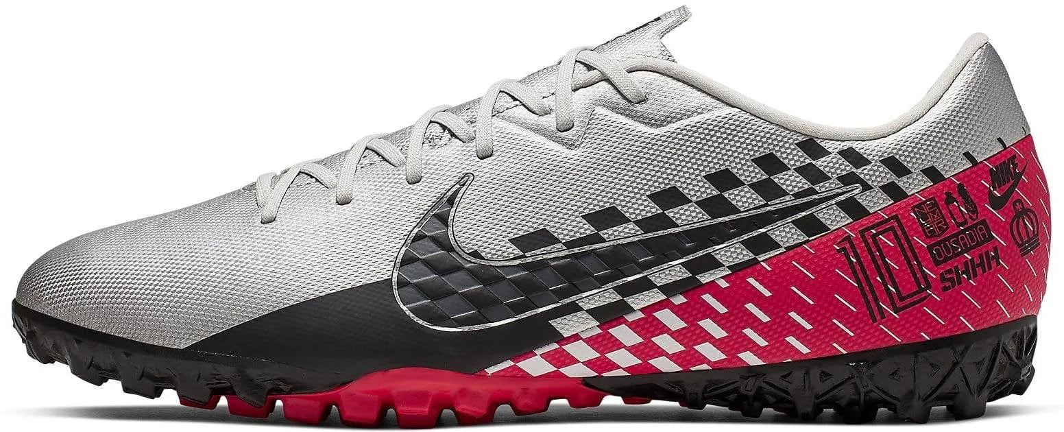 Nike Footwear Shoes At7995-006 Vapor 13 Academy Njr Tf fw19 FOOTBALL MEN Grey, Red and Black