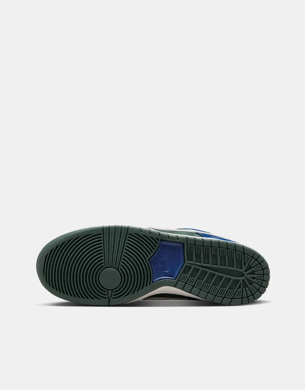 Nike SB 'Wildcard' Dunk Low Pro Skate Shoes - Dark Green/Blue/White