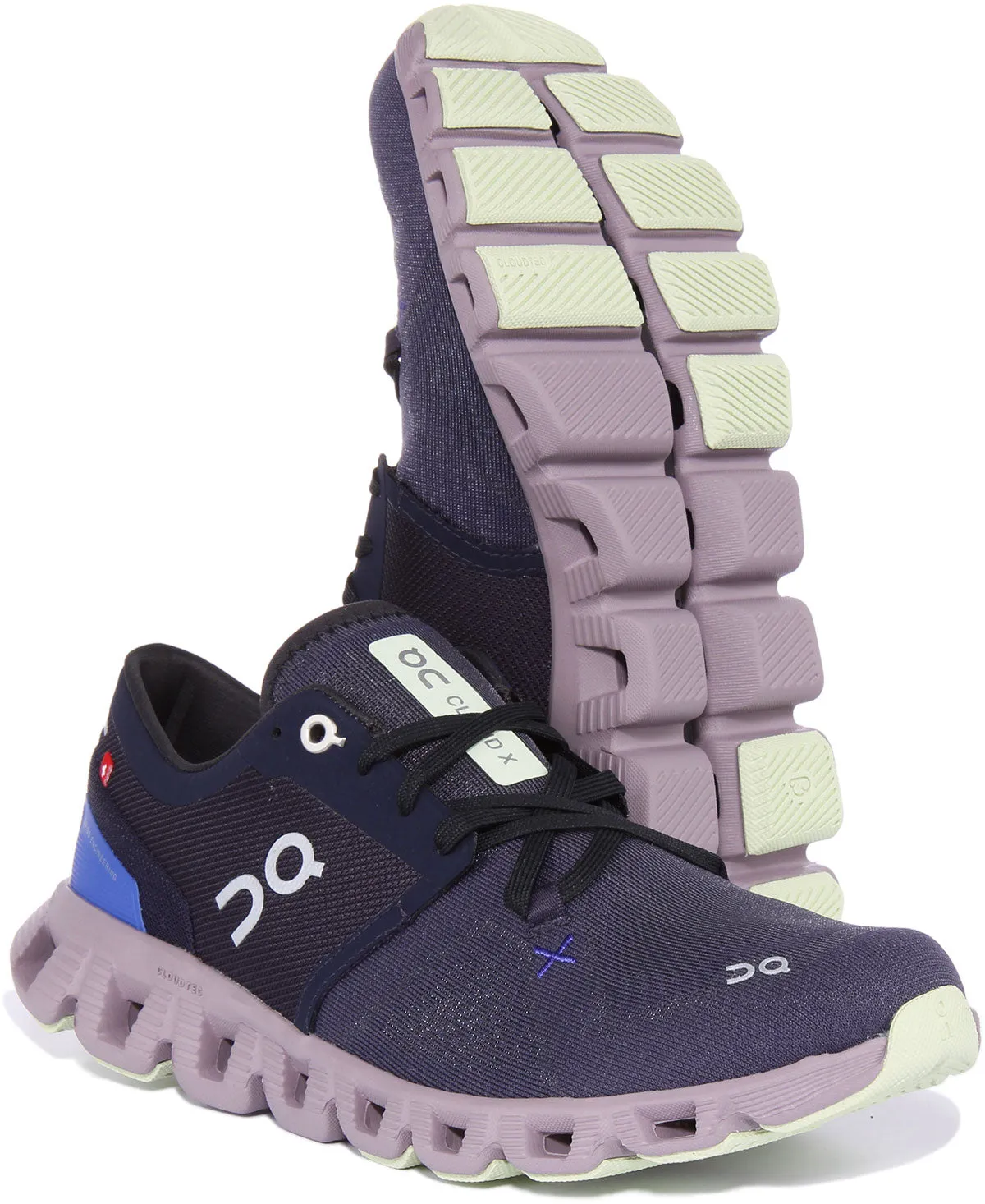 On Running Cloud X 3 In Navy Blue For Women