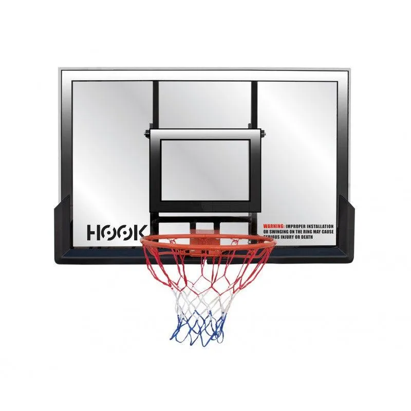 Pivot Hook 47in Polycarbon Basketball Backboard